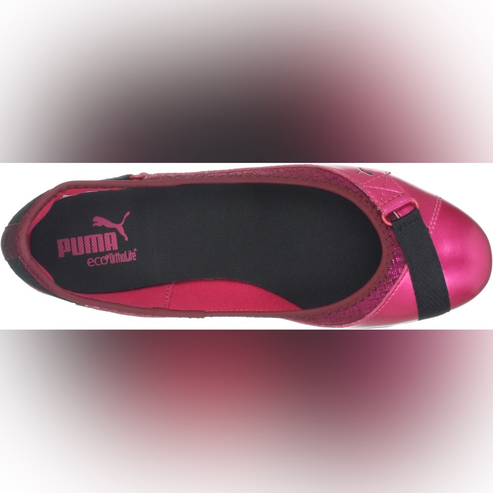 Puma Bixley City Women's Flats Hot Pink Metallic Belt 7
